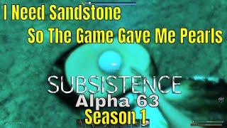 Subsistence Alpha 63 Season 1 Pearl Eh Sandstone Diving