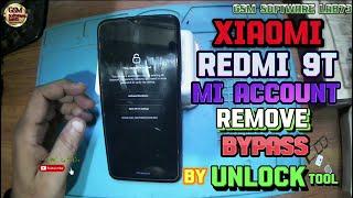 XIAOMI REDMI 9T How to BYPASS MI ACCOUNT UNLOCKTOOL|REDMI 9T Mi account delete kaise karen.