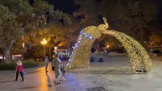 YALTA CRIMEA RUSSIA NIGHT WALK Sep 2022