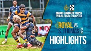 HIGHLIGHTS – Royal College vs S. Thomas’ College – Michael Gunaratne Trophy – Annual Rugby Encounter