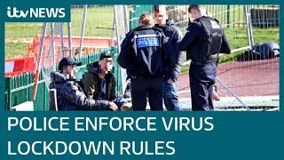 Police enforce UK Government's coronavirus lockdown rules | ITV News