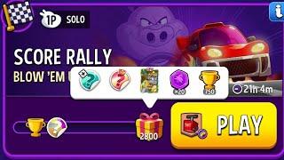 score rally blow em up rainbow solo challenge | match masters | very easy challenge