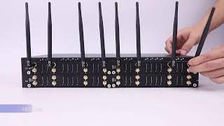 DINSTAR 32-channel GSM/WCDMA/LTE VoIP Gateway for Enterprises & Call Terminators