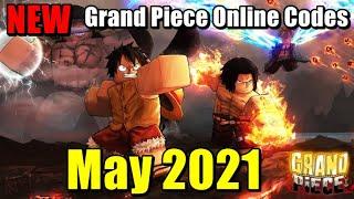 ROBLOX ALL GRAND PIECE ONLINE NEW CODES (May 2021)