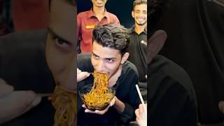 Spiciest noodle challenge  win airpods #spicy #noodles #challenge