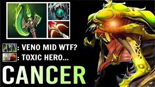Most CANCER Hero Mid is Back! Parasma + Skadi Venomancer vs Pro Jugg  -100% Slow Can't Move Dota 2