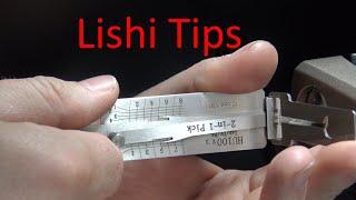 (445) Tips On Using the HU100 Lishi as well as Other Lishis