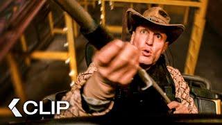 Shoot Zombies from a Roller Coaster Scene - Zombieland (2009)