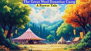 The Great Wool Donation Camp: A Forest Tale | The Story for Kids