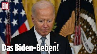 Joe Biden: US-Präsident will nicht mehr kandidieren