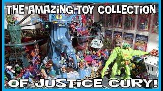 Amazing Toy Collection featuring He-Man, G.I. Joe, and More! - Toy Room Tour with Justice Cury