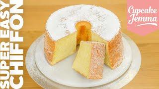 Classic Chiffon Cake Recipe - a baking must-have! | Cupcake Jemma