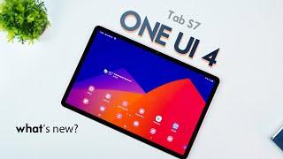 Galaxy Tab S7 Gets One UI 4 - 10 Best Features!