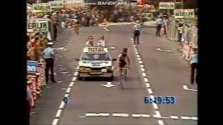 Tour de France 1987 -  Etape 13 - Erik Breukink gagne à Pau