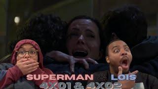 Superman & Lois 4x01 "The End & The Beginning" & 4x02 "A World Without" REACTION