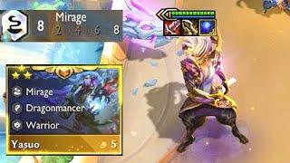 3 Star Yasuo ⭐️⭐️⭐️, 8 Mirage Pirates, Blue Blessing - TFT Set 7