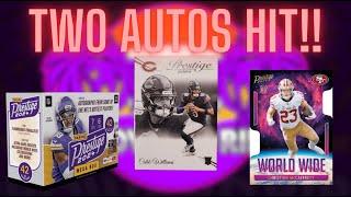 Two Autos! 2024 Prestige Football Mega Box Review!! (Target)