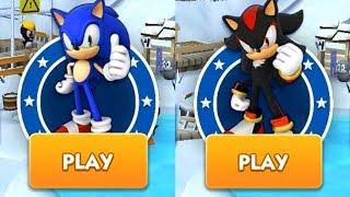 Sonic Dash iPhone Gameplay - SONIC VS SHADOW Ep 3