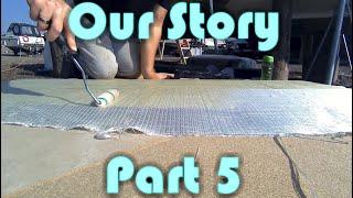 REPLACING the damaged floor AT LAST!  The Project Fury Story Part 5