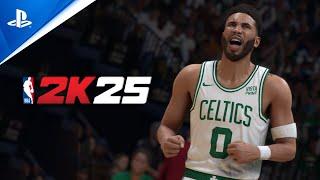 NBA 2K25 Official Gameplay Trailer - Cover Athlete Jayson Tatum Reveal | PS5