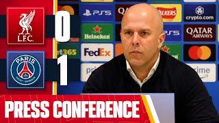 Arne Slot Post-Match Press Conference | Champions League | Liverpool 0-1 (agg.1-1) PSG (p1-4)