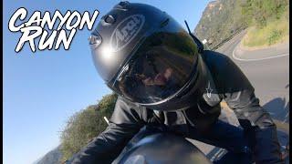 Norton 'Naked' Dominator Canyon Run / @motogeo