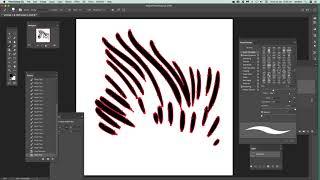 Photoshop BRUSH strokes into Custom Shapes tutorial | How To