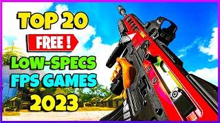 TOP 20 Free-to-Play FPS GAMES for Low End PC/Laptop - 2023  (2GB RAM | No Graphics Card Needed)