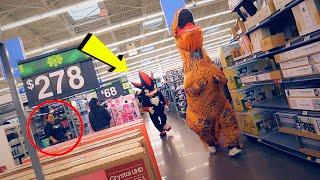 SHADOW VS BIOLIZARD IN WALMART!!!