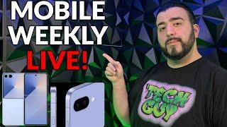 #MobileWeekly Live Ep 464 - Galaxy Flip 7 Leaks, Pixel 9a Designs, Apple AI Fails & Tech News