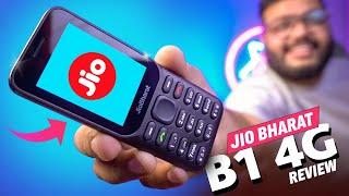 Jio Bharat B1 Review - ️ Bigger Screen, 2000 mAH Battery - CHEAP 4G Phone!!