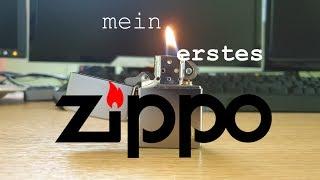 Mein erstes Zippo Feuerzeug! Das Unboxing, Befüllen und erste Anzünden!