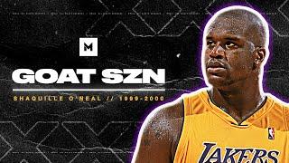 Shaquille O'Neal 99-00 Season Highlights - Most Dominant Ever! | GOAT SZN