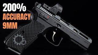 TOP 5 MOST ACCURATE 9MM PISTOLS ON THE PLANET 2024!