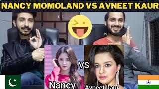 Pakistani Reaction On Nancy Momoland VS Avneet Kaur New TikTok Videos