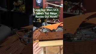 Lego Star Wars UCS Jabba’s Sail Barge Review Out Now!!!