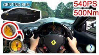 8500rpm!!! Part 2/2 | Ferrari F430 4.3L V8 | Malaysia #POV [Genting Run 冲上云霄] [CC Subtitle]