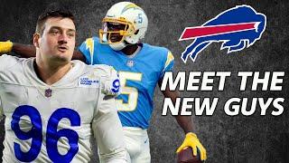 How will Michael Hoecht and Josh Palmer impact the Buffalo Bills in 2025