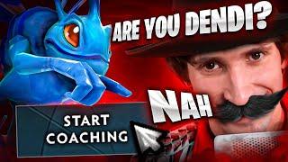 Dendi got exposed by Filipino Miracle mid-coaching