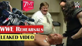 WWE Rehearsals | Undertaker Stone Cold Steve Austin | Behind the Scenes | Attitude Era