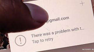 Youtube an error occurred tap to retry problem fix | Youtube sign in error solution