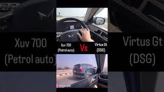 XUV 700 vs virtus GT DRAG RACE  #race   #xuv700 #virtus #volkswagen #mahendra #dreg