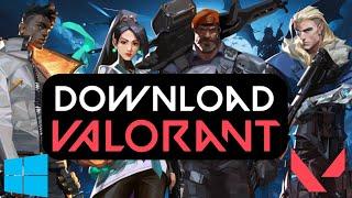 How to Download Valorant on PC & Laptop 2025 Tutorial