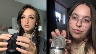 ASMR | Fast & Aggressive Mic Scratching  feat Alexi Asmr