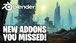 New Blender Addons You Probably Missed!