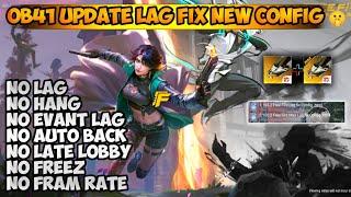 (OB41 UPDATE) FREE FIRE & FREE FIRE MAX LAG FIX NEW HTML FILE TODAY | NEW UPDATE PING PROBLEM FIX