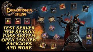 Drakensang Online - Test Server, New Season Pass System, Open 250 + New Packages, Drakensang, Dso