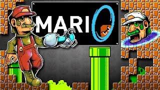 Mari0 | 2 Player Co-op becomes VS Mode! | Super Mario Bros. Meets Portal