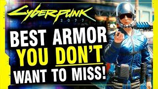 Cyberpunk 2077 - The Best LEGENDARY Armor Set Locations YOU CAN'T AFFORD TO MISS!