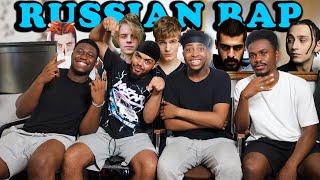 MY FRIENDS REACTING TO RUSSIAN RAP AGAIN || THIS WAS MAD